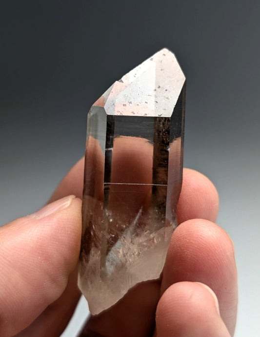 Natural Smoky Quartz Crystal w/ Very unique inclusions, Garland County, Arkansas