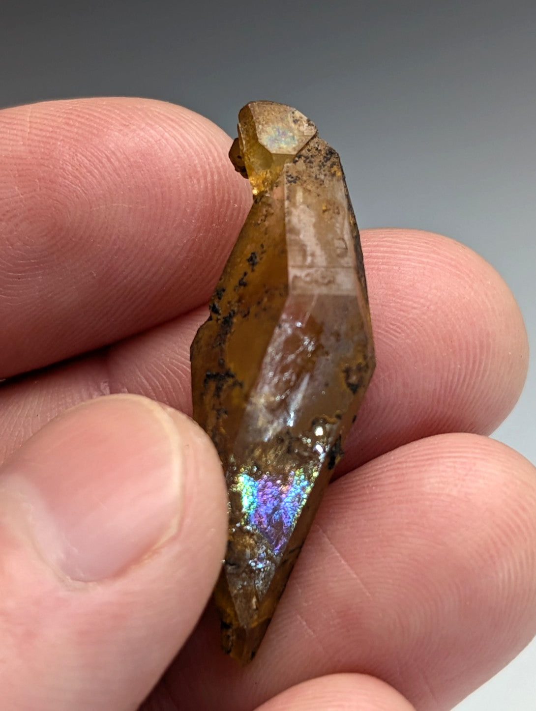 Unique Quartz Crystal Point, Double Terminated, Garland County, Arkansas, USA