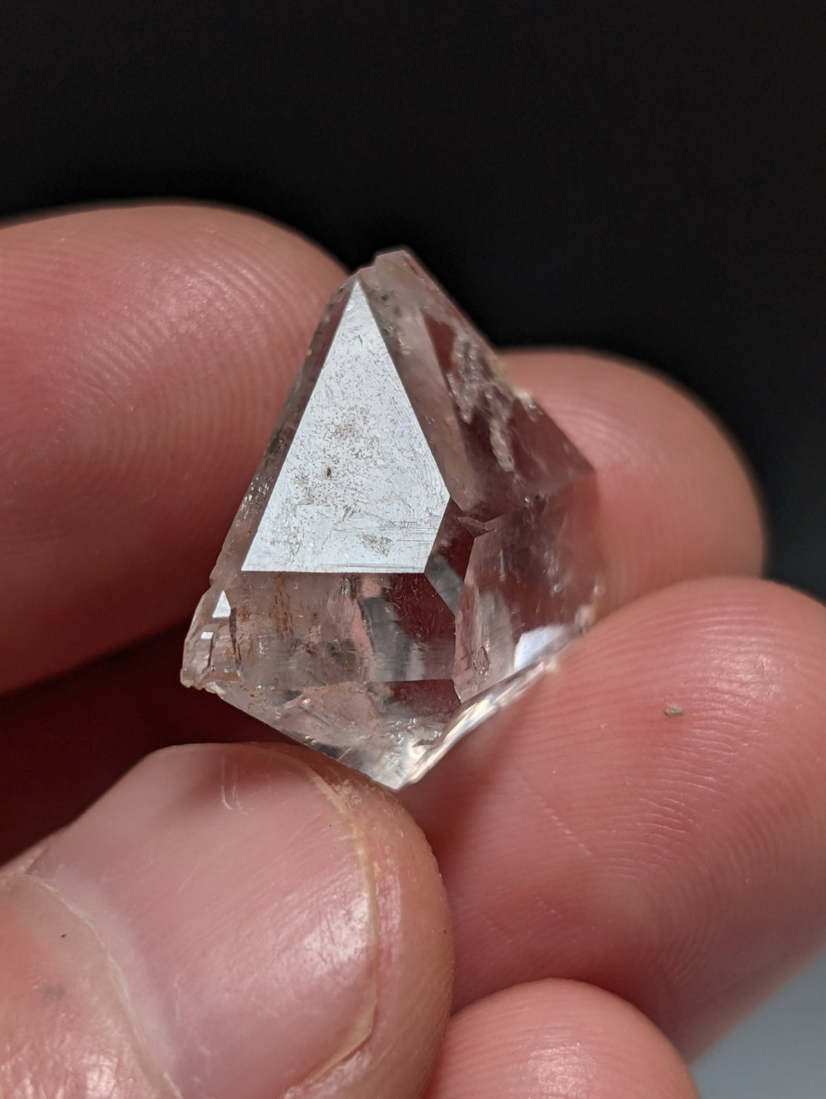 Unique Quartz Crystal Oddity, Double Terminated, Garland County, Arkansas, USA