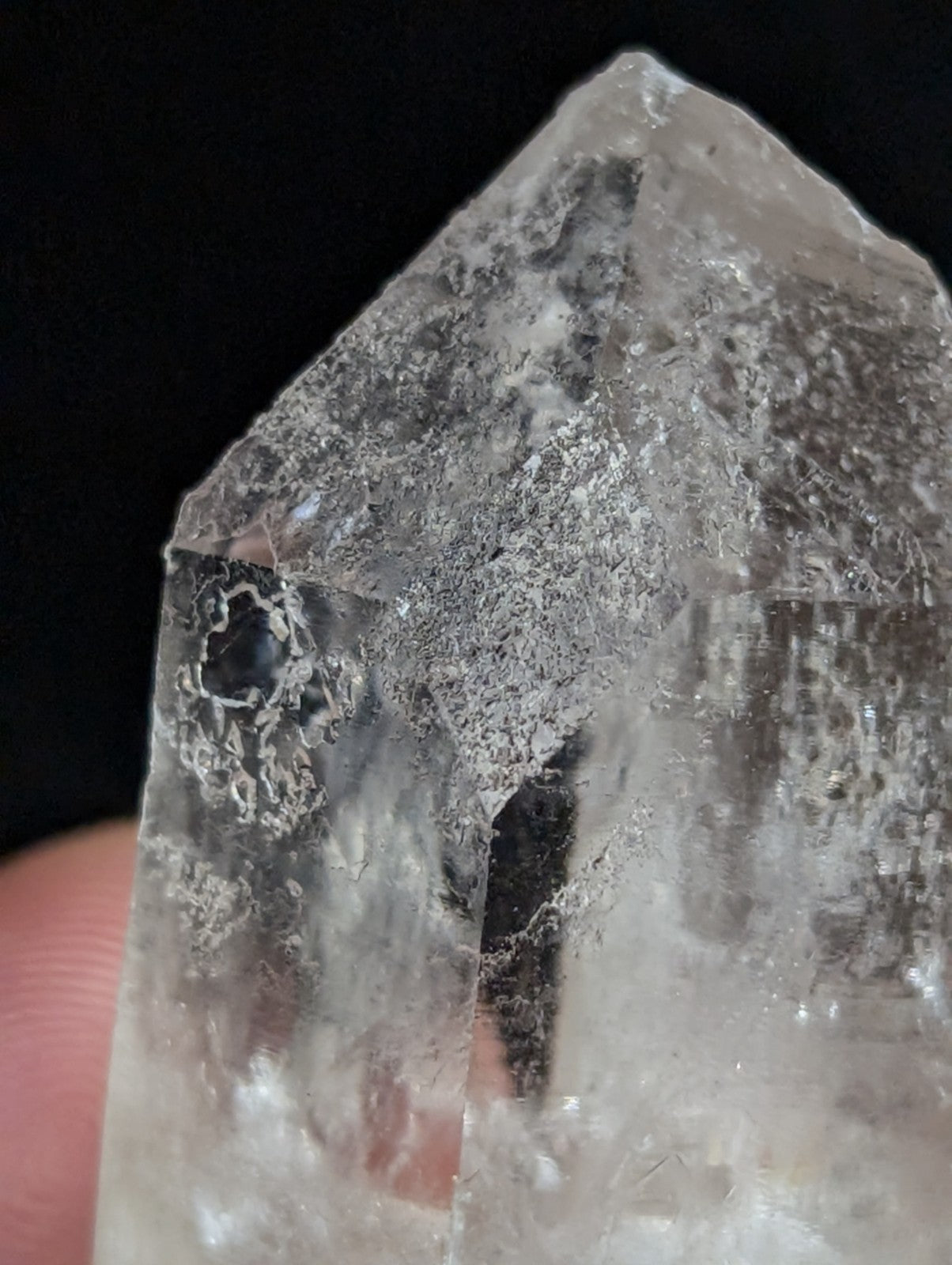 Unique Quartz Crystal -DT with Etchings, Garland County, Arkansas, USA