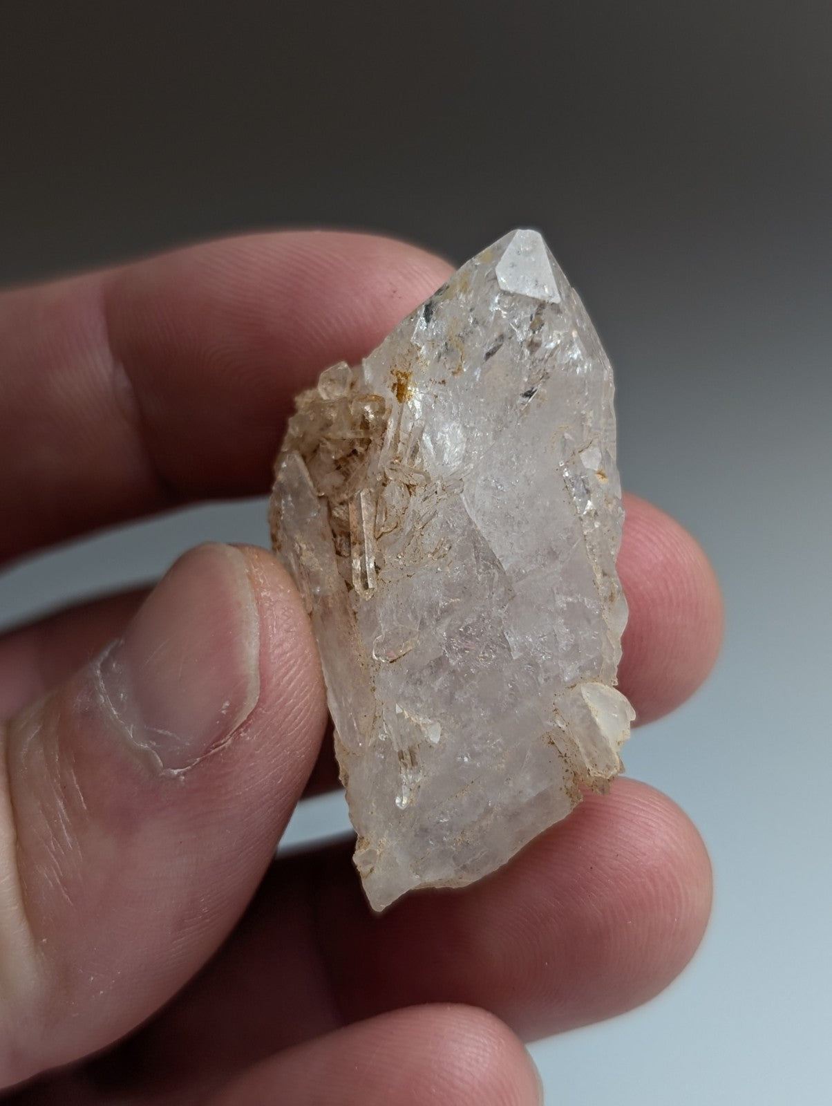 Set of 6 Arkansas Quartz Crystals, Garland County, Unique & OOAK