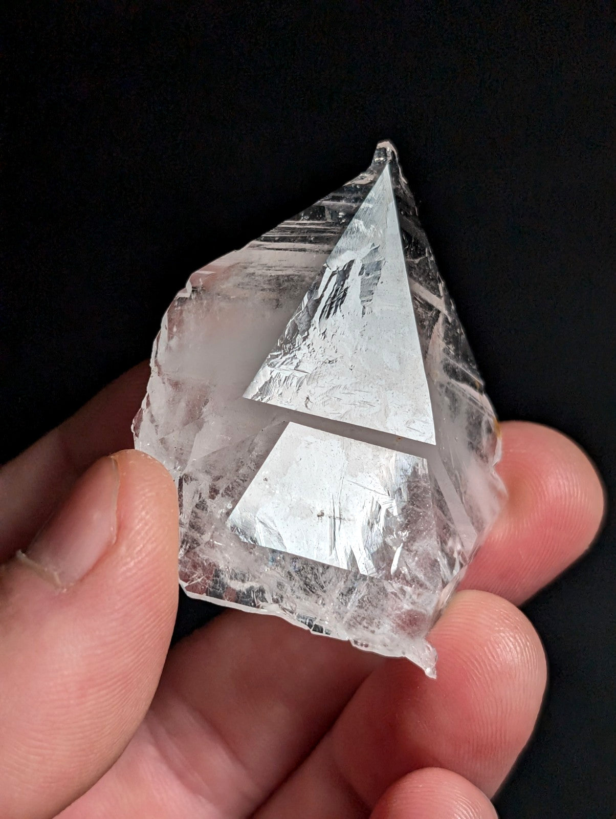 Unique Quartz Crystal Oddity, Double Terminated, Garland County, Arkansas, USA