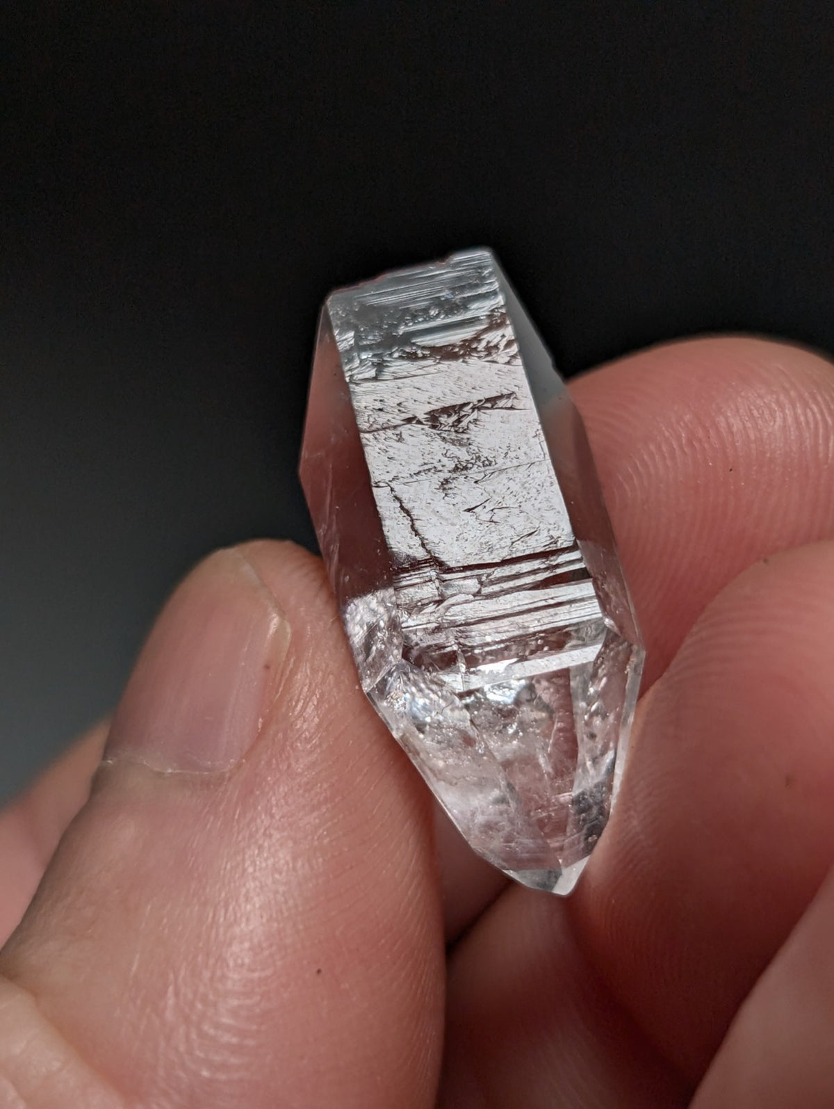 Unique Double Terminated Quartz w/ large face, Garland County, Arkansas, USA