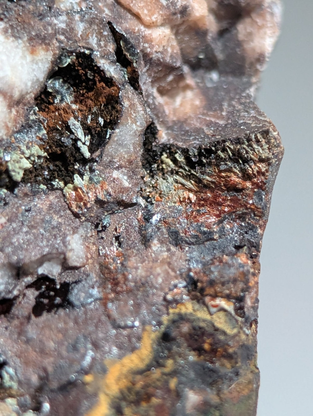 Rare Kidwellite specimen - Coon Creek Mine, Polk County, Arkansas, USA