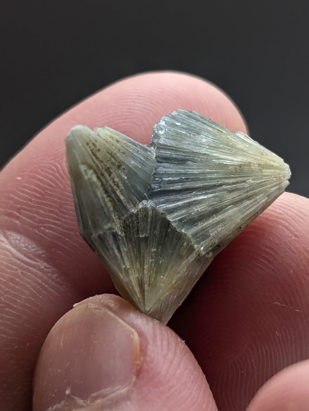 Unique Wavellite  - Old Stock - Delinde Mine, 1960s - Garland County, Arkansas