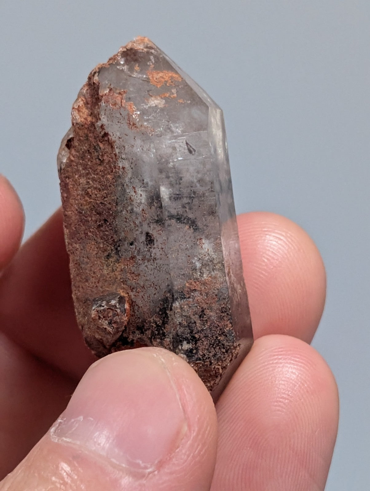 Phantom Quartz, Unique Old Stock, Montgomery County, Arkansas, Double Terminated