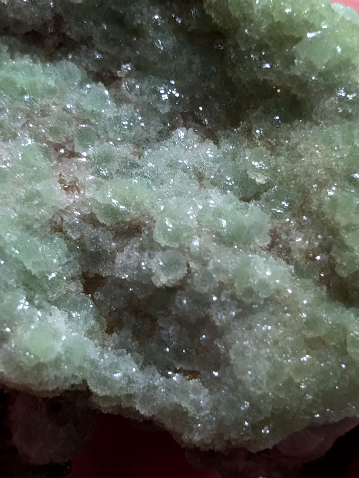 A+ FluorWavellite - Intermixed With SiO2- Mauldin Mountain, Arkansas, ooak