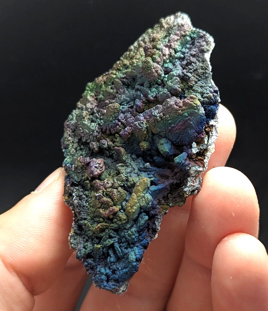 Turgite, Iridescent Hematite Specimen, Graves Mountain, Georgia, USA, Old Stock