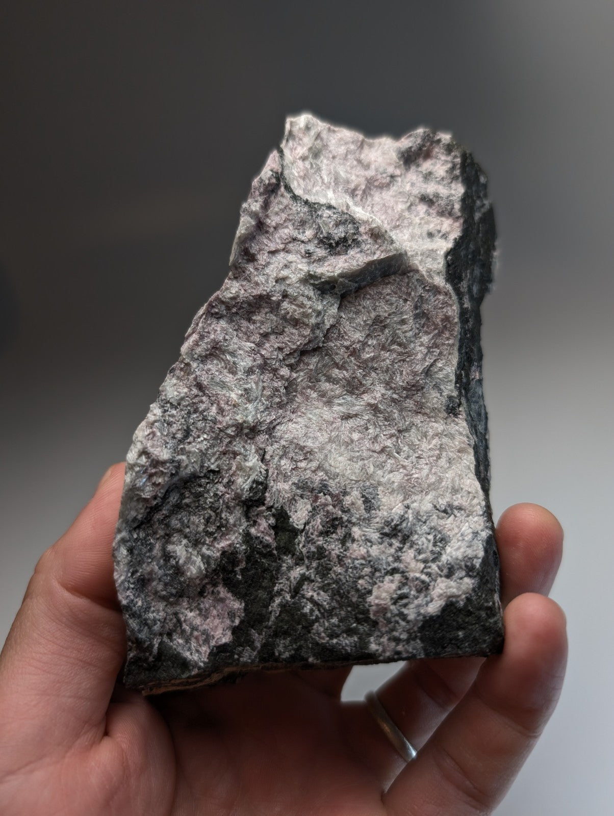 Very Rare Miserite + Wollastonite, Wilson Springs, Garland County, Arkansas, USA