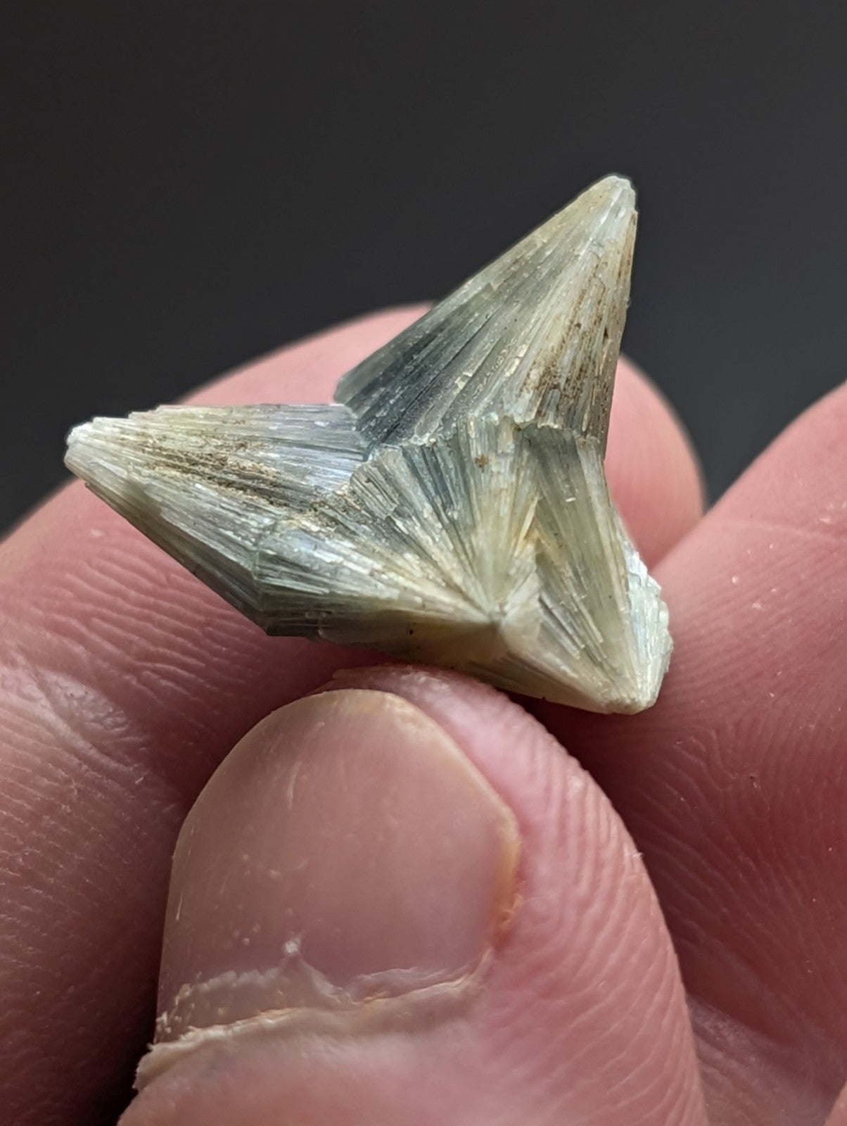 Unique Wavellite  - Old Stock - Delinde Mine, 1960s - Garland County, Arkansas