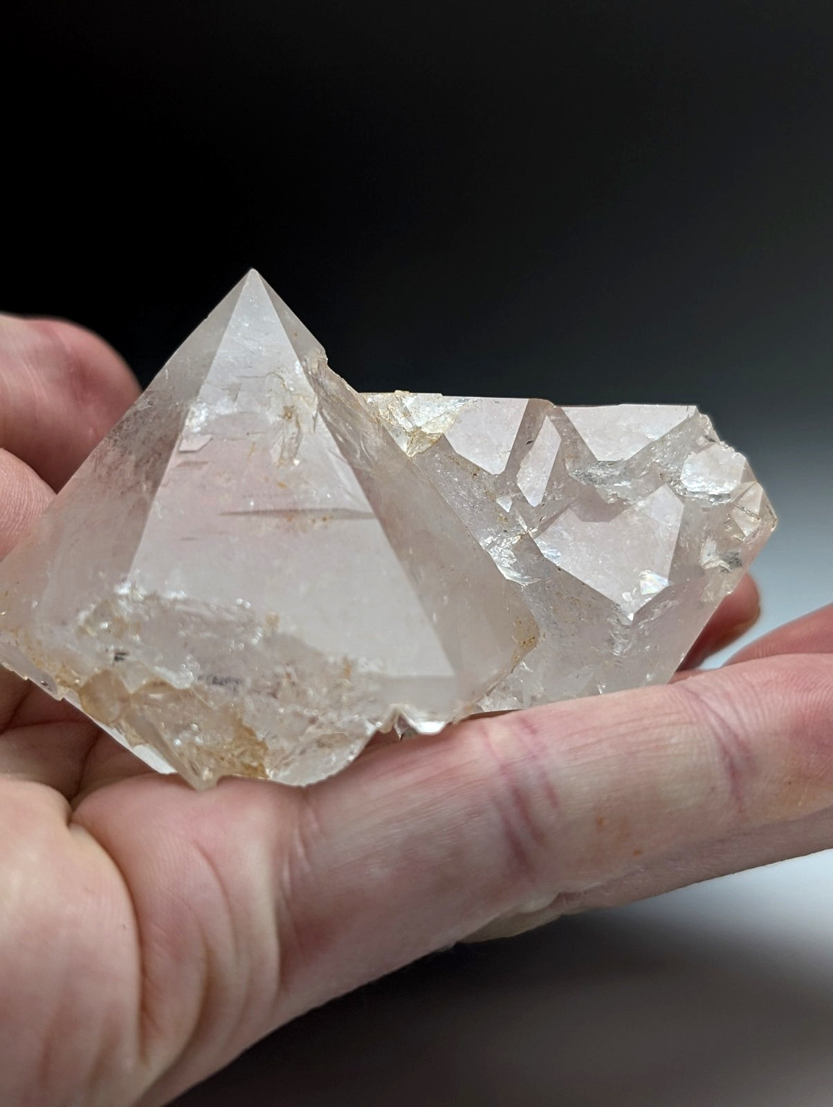 Unique Quartz Crystal Oddity w/ wild formations, Garland County, Arkansas, USA