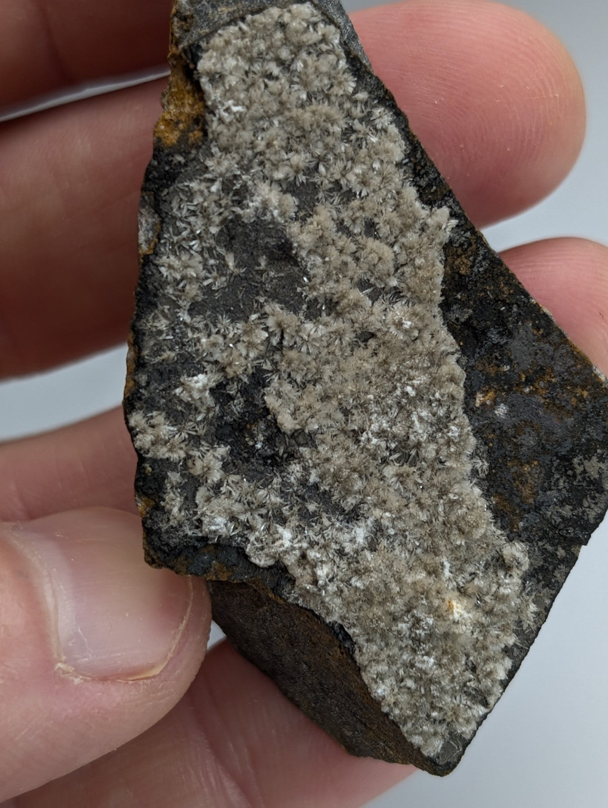 Wavellite - Potash Sulphur Springs, Garland County, Arkansas, ex Delinde, RARE