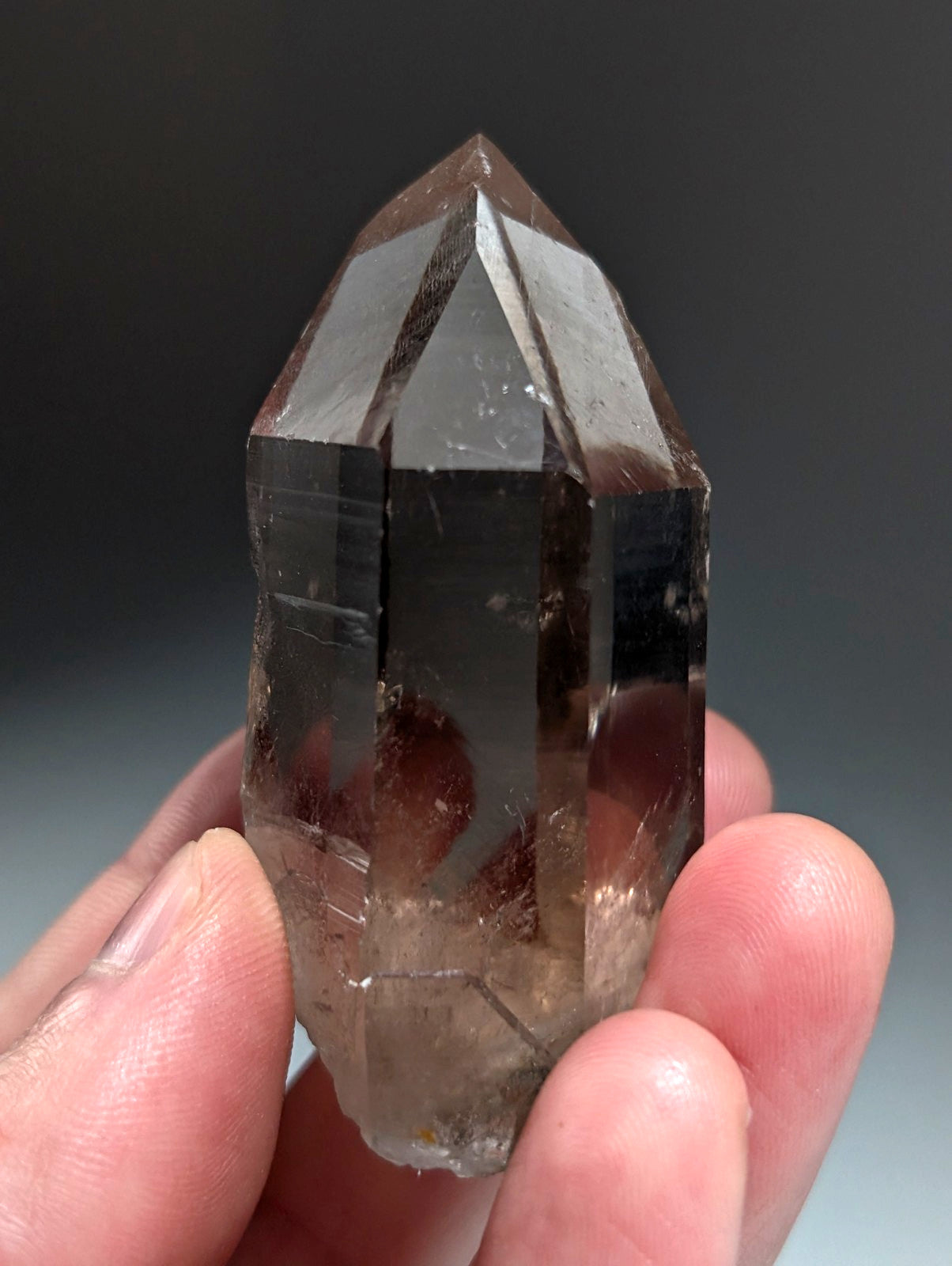 Natural Smoky Quartz Crystal w/Very unique inclusions, Garland Co. Arkansas RARE