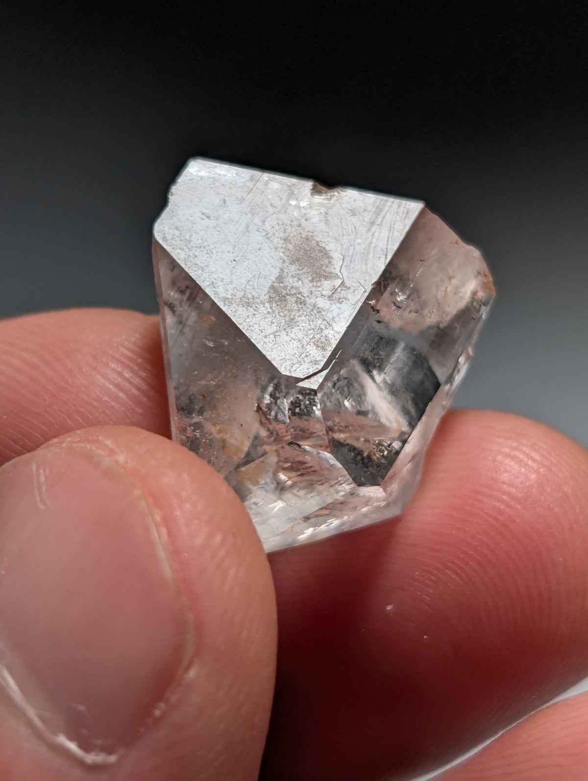 Unique Quartz Crystal Oddity, Double Terminated, Garland County, Arkansas, USA