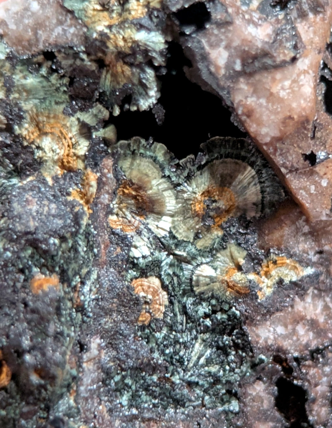 Rare Kidwellite specimen - Coon Creek Mine, Polk County, Arkansas, USA