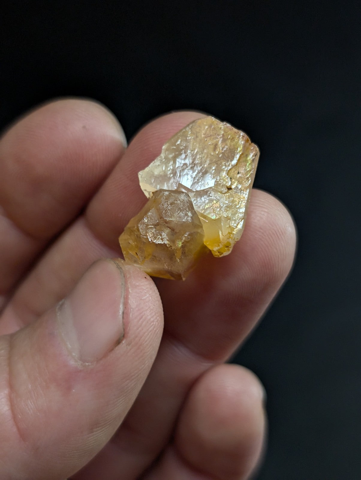Set of x6 Arkansas Quartz Crystals -unique variety set, Garland County, Arkansas