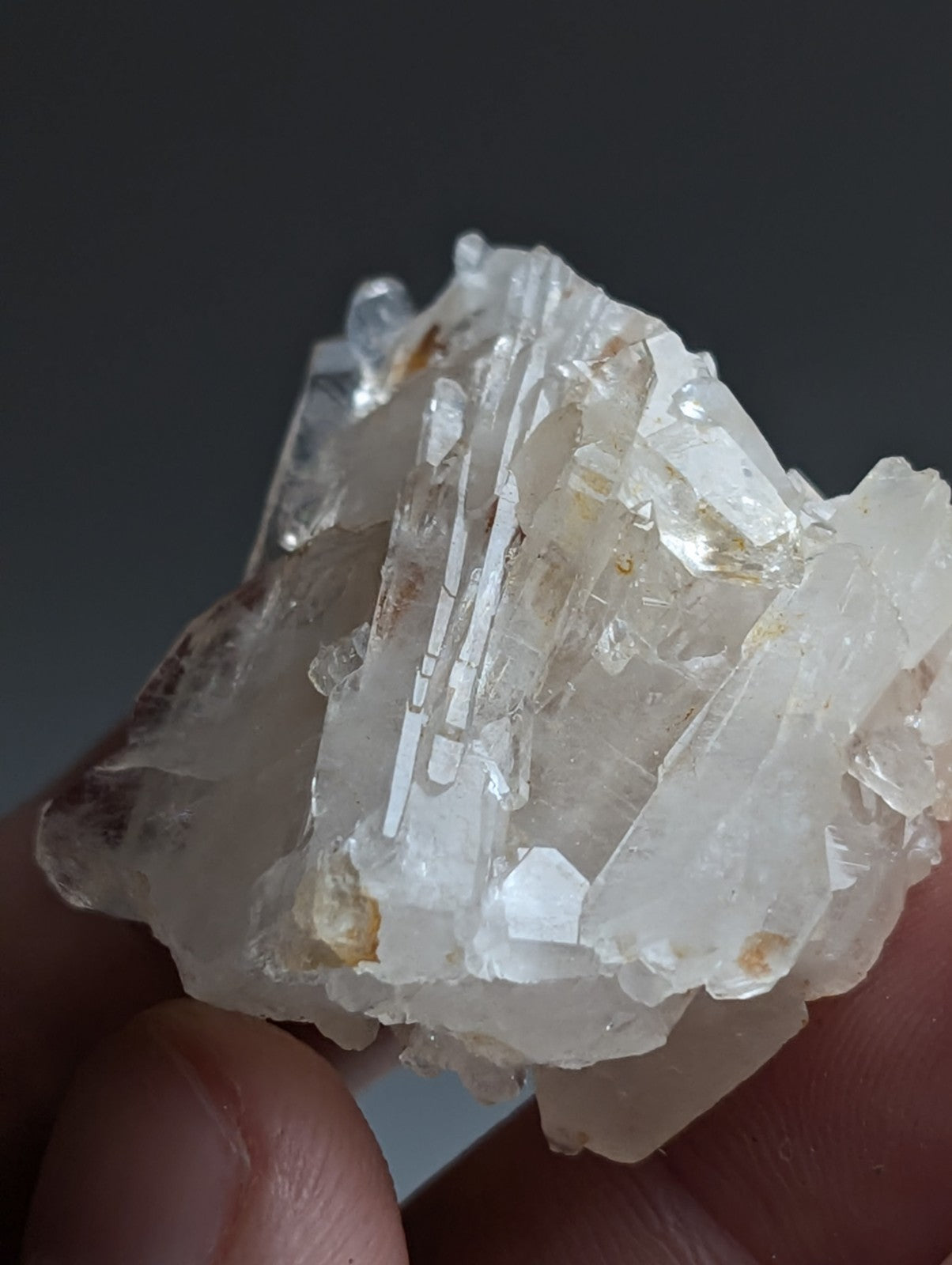Faden Quartz Crystal, Unique, from Montgomery County, Arkansas, USA