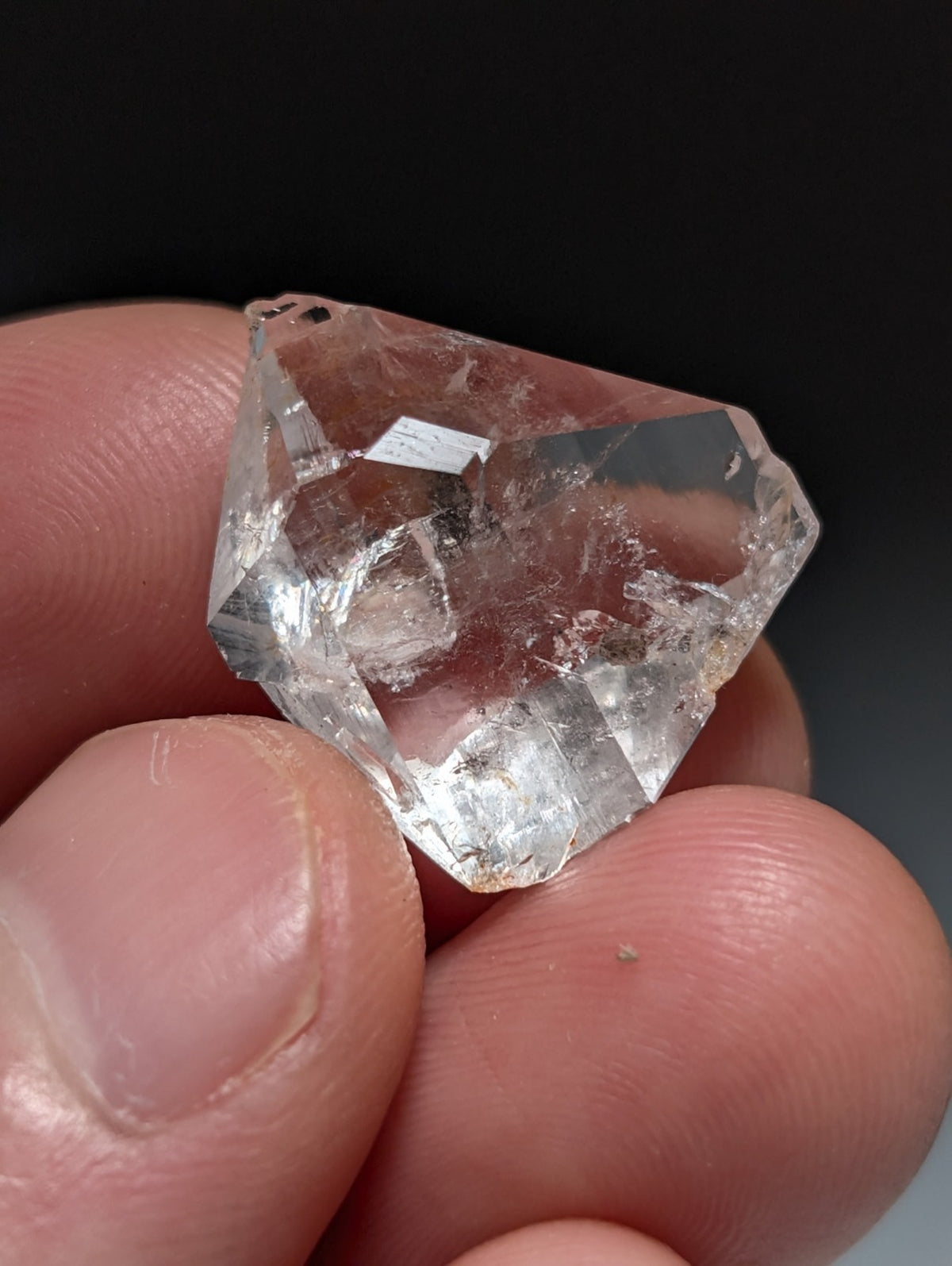 Unique Quartz Crystal Oddity, Double Terminated, Garland County, Arkansas, USA