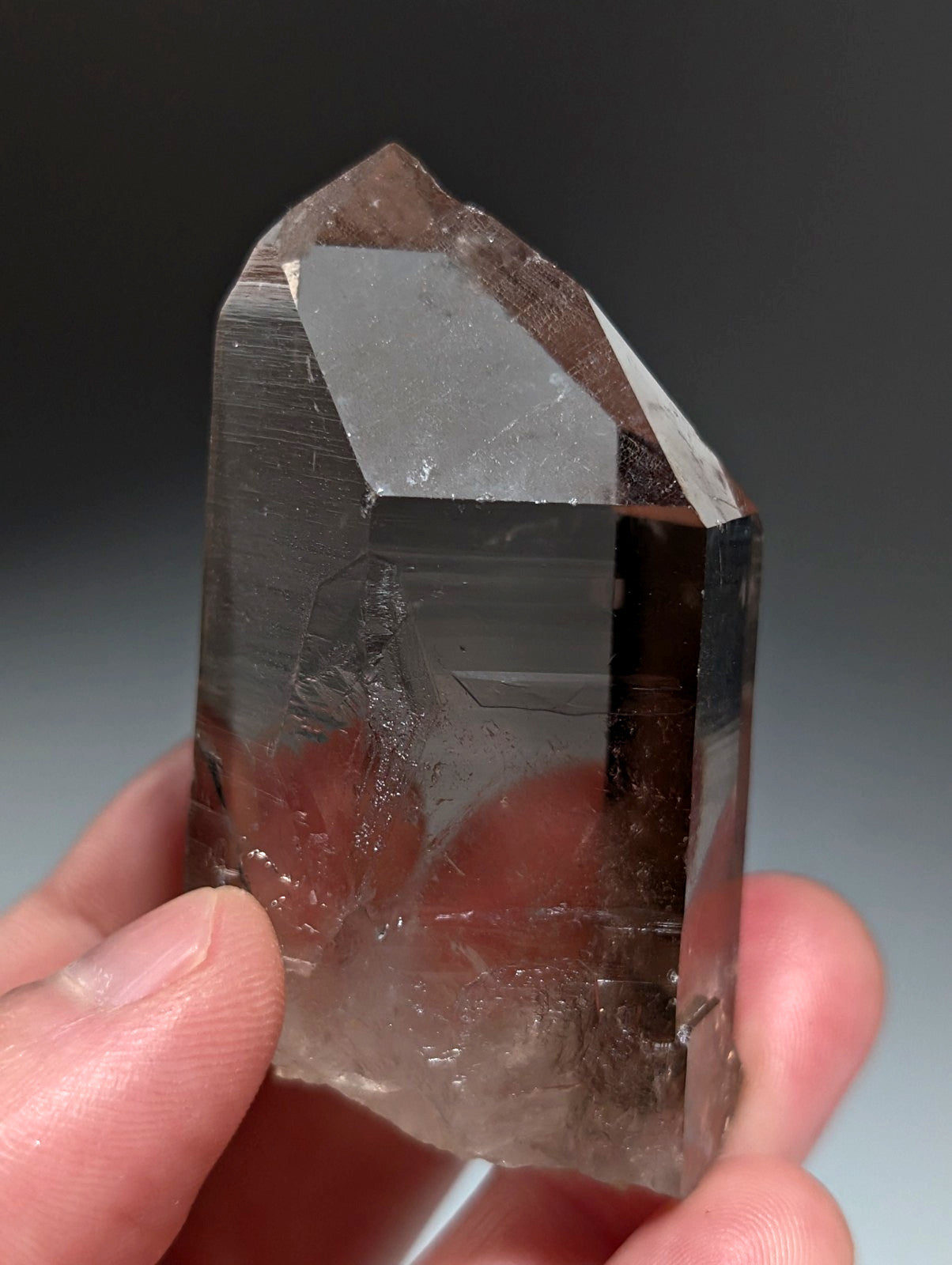 Natural Smoky Quartz Crystal w/Very unique inclusions, Garland Co. Arkansas RARE