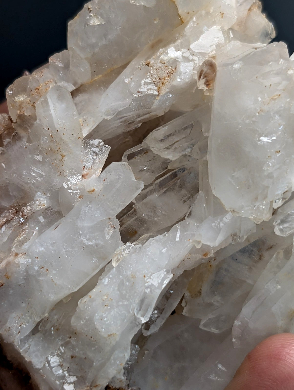 Unique Faden Quartz Crystal Cluster, Montgomery County, Arkansas, USA, A+