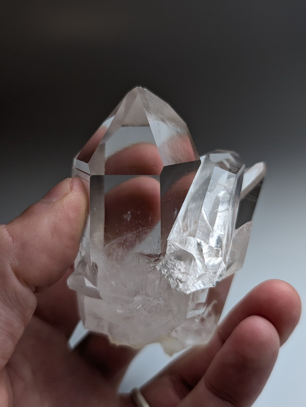 A+ Quartz Crystal Cluster, Ocus Stanley Mine, Montgomery County, Arkansas, USA