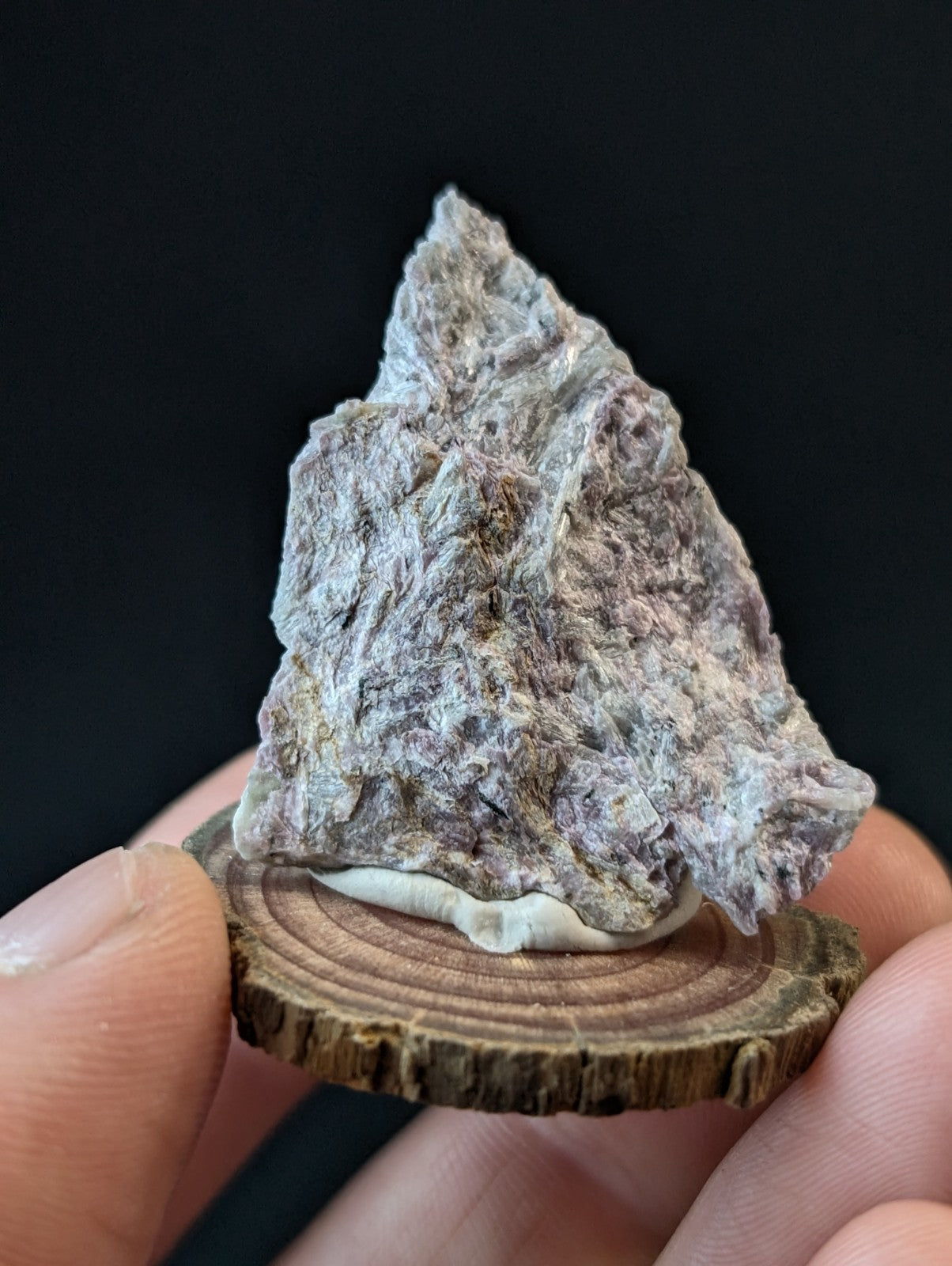 Rare Miserite + Wollastonite, Wilson Springs, Garland County, Arkansas, w/ base