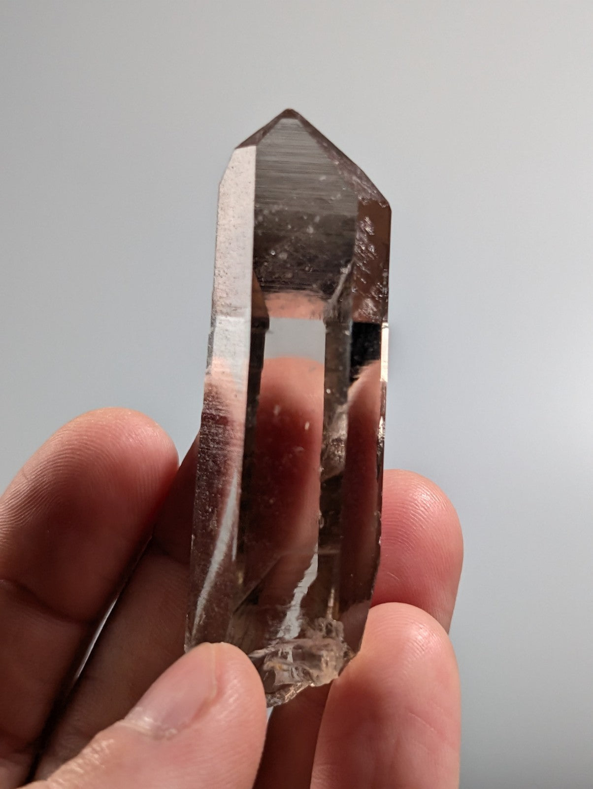 Natural Smoky Quartz Crystal w/ Very unique inclusions, Garland County, Arkansas