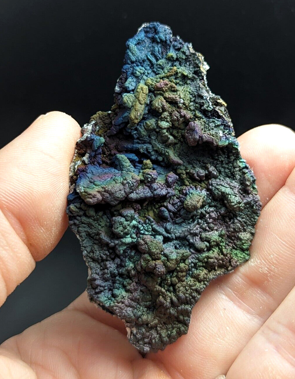 Turgite, Iridescent Hematite Specimen, Graves Mountain, Georgia, USA, Old Stock