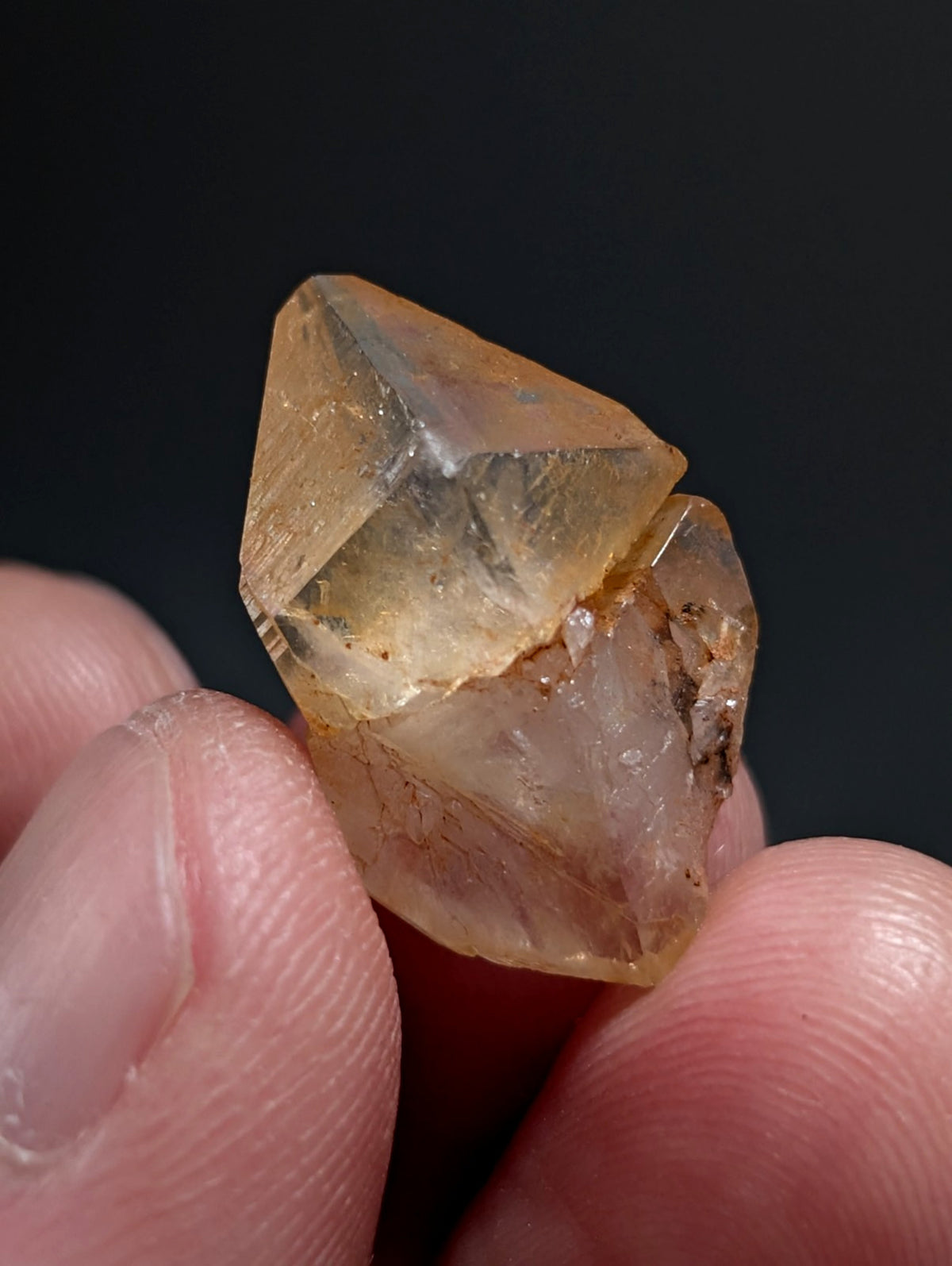Unique Quartz Crystal Oddity, Double Terminated, Garland County, Arkansas, USA