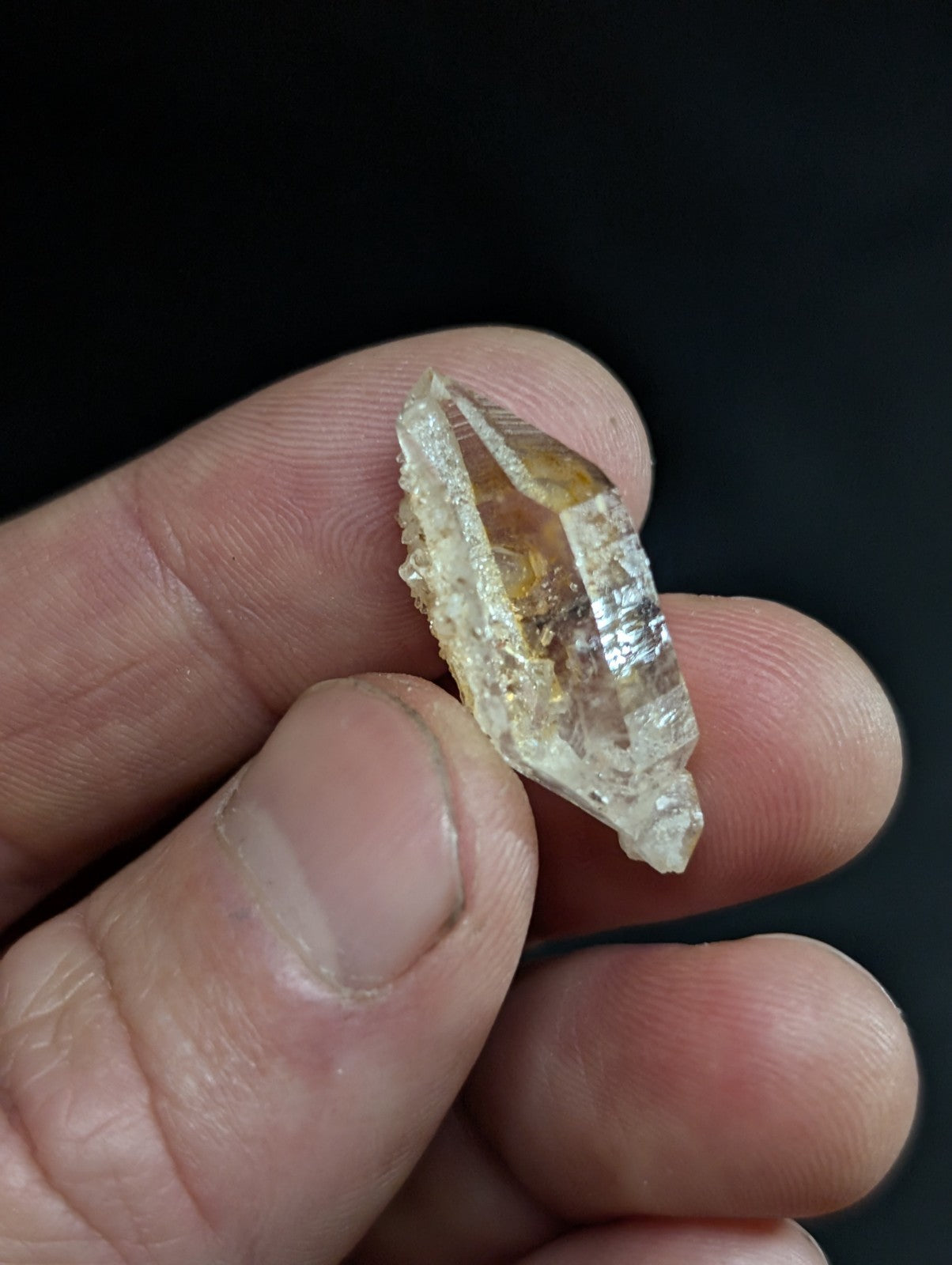 Set of x6 Arkansas Quartz Crystals -unique variety set, Garland County, Arkansas