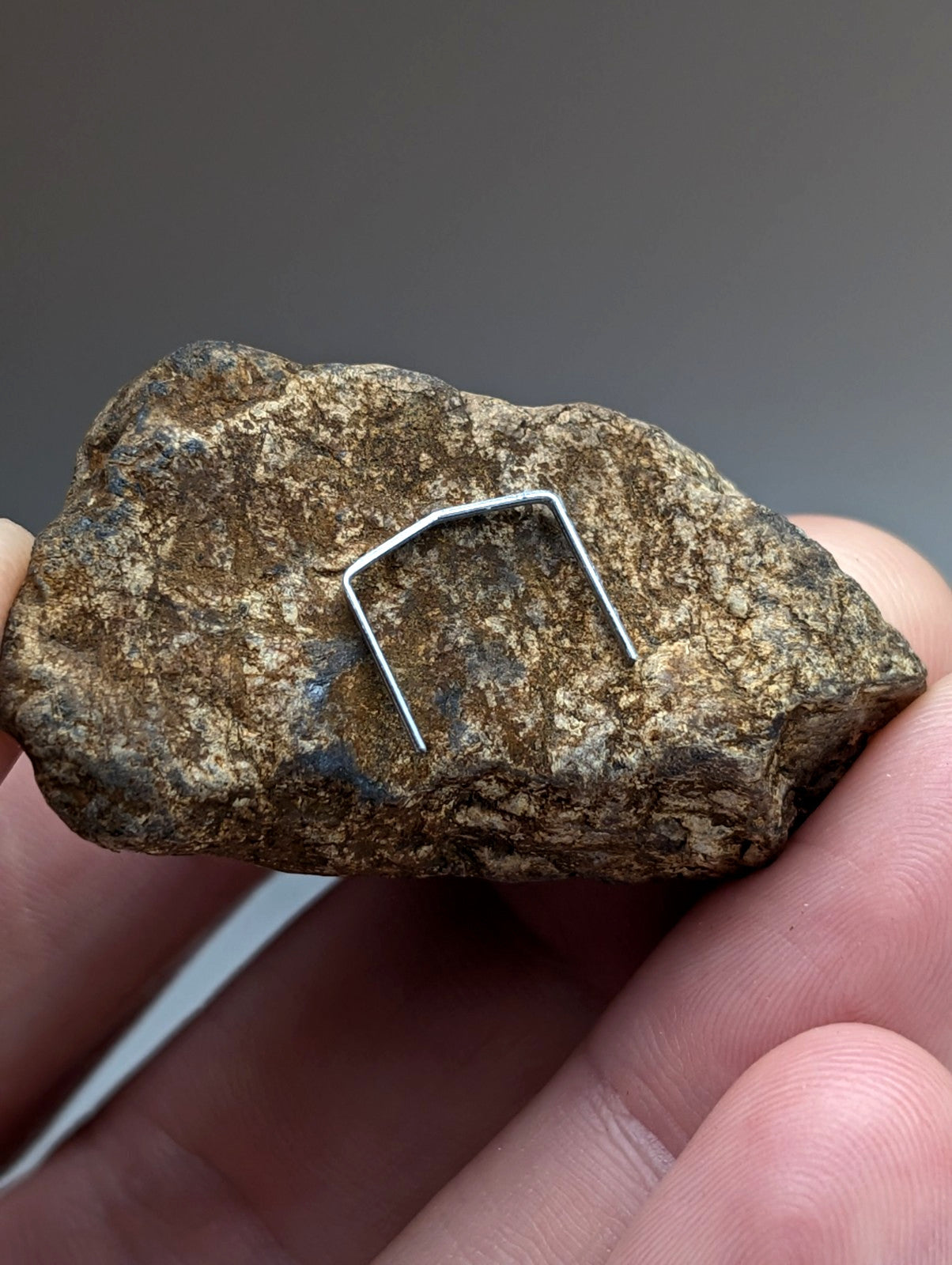 Magnetite (Lodestone), Magnet Cove, Arkansas,Unique Old Stock, natural magnet