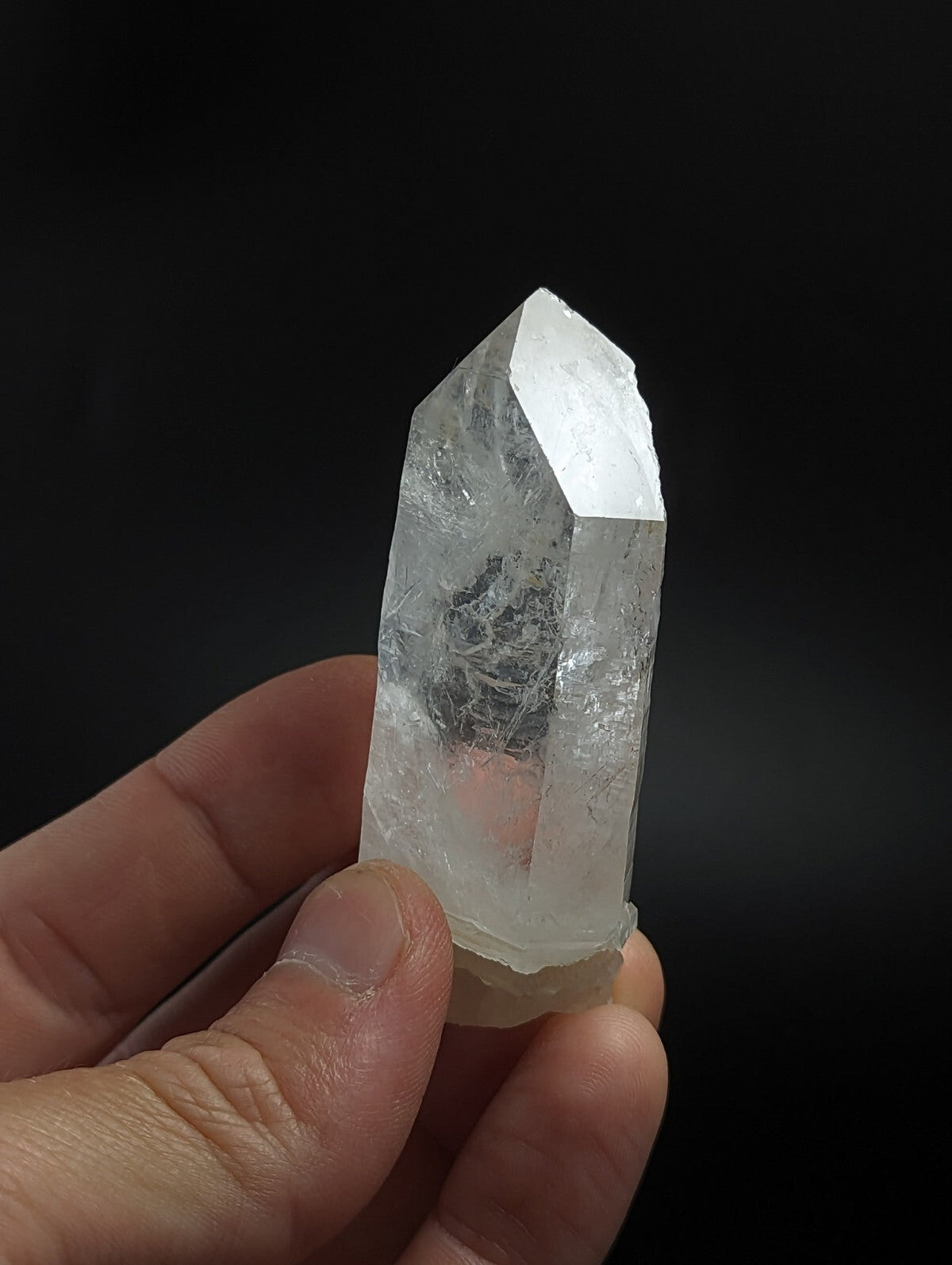 Unique Quartz Crystal Point,Strange Old Stock,Garland County, Arkansas, Scepter?