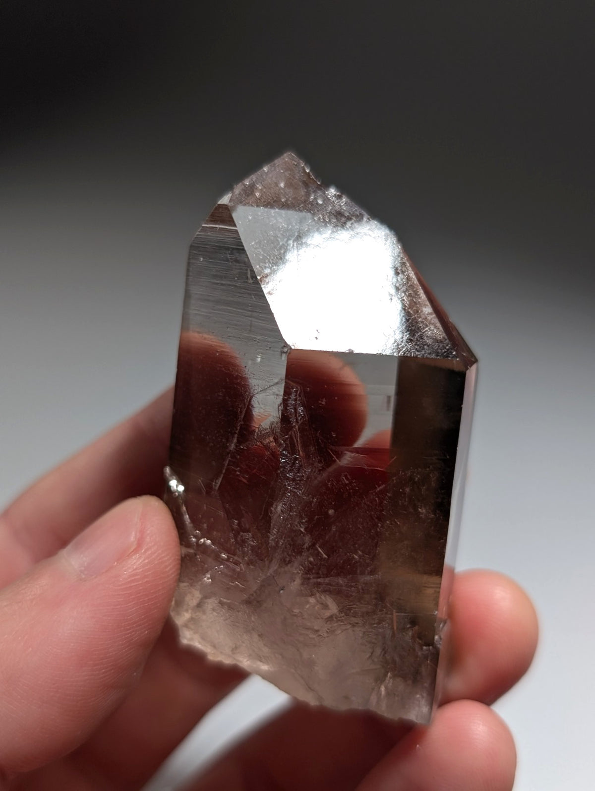 Natural Smoky Quartz Crystal w/Very unique inclusions, Garland Co. Arkansas RARE