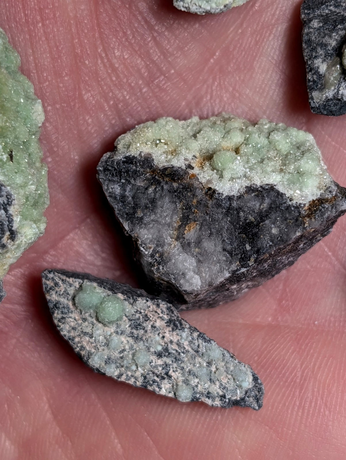 Set of 10 Wavellites - Fantastic Old Stock - Mauldin Mountain, Arkansas, ooak