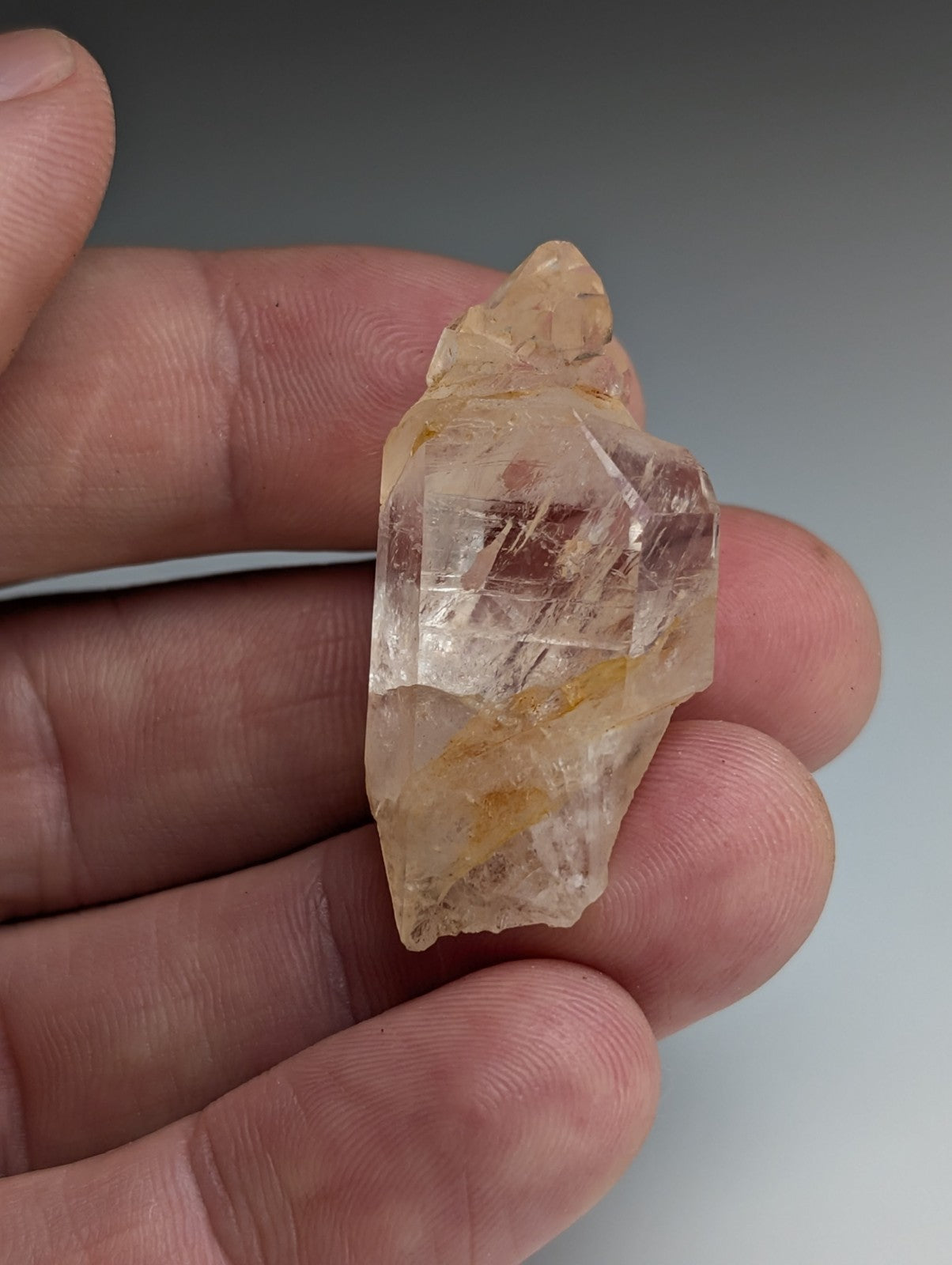 VERY Unique Quartz Crystal Point, Old Stock, Montgomery County, Arkansas, USA