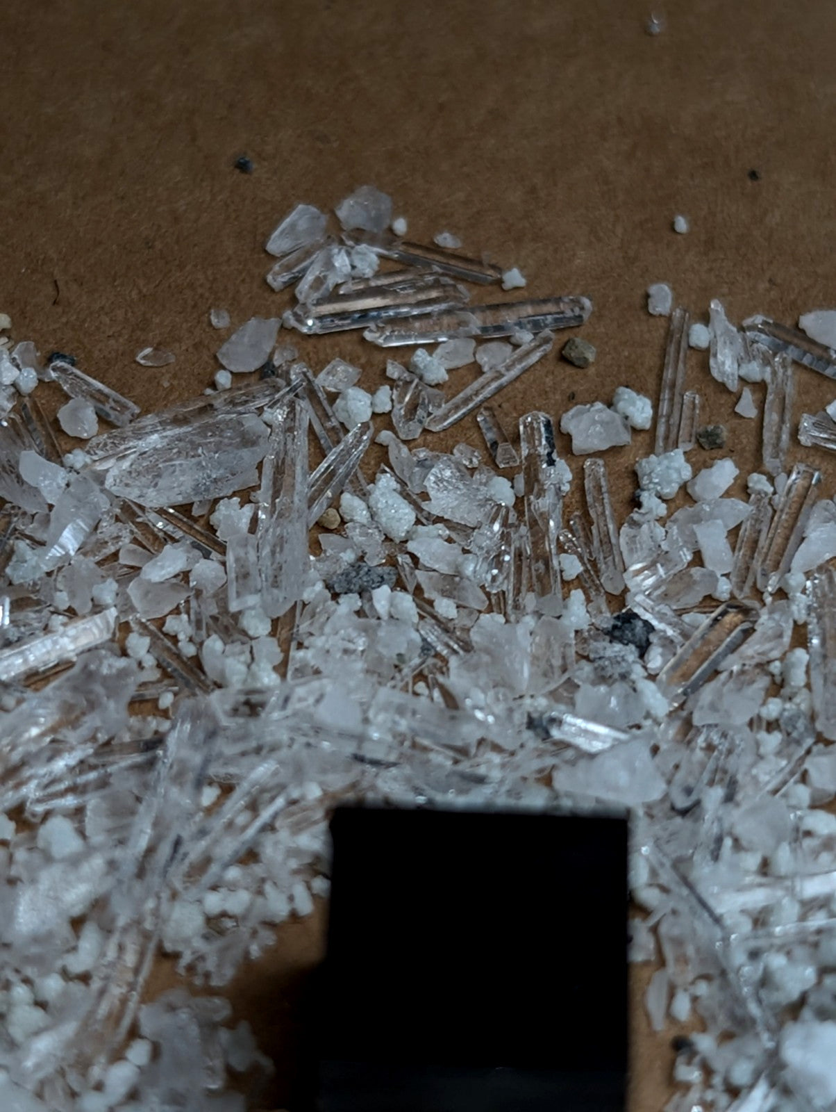 8+ grams of Solution Quartz Crystal Points + Cookeite, Jeffrey Quarry, Arkansas