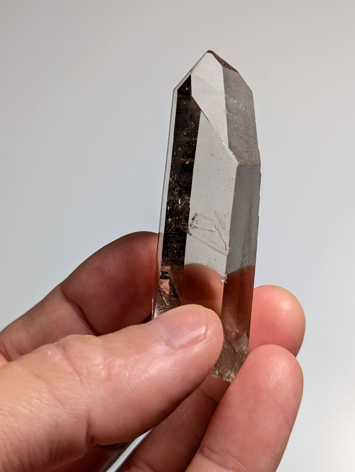 Natural Smoky Quartz Crystal w/ Very unique inclusions, Garland County, Arkansas