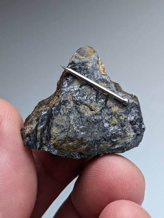 Magnetite (Lodestone), Magnet Cove, Arkansas, Old Stock, natural magnet