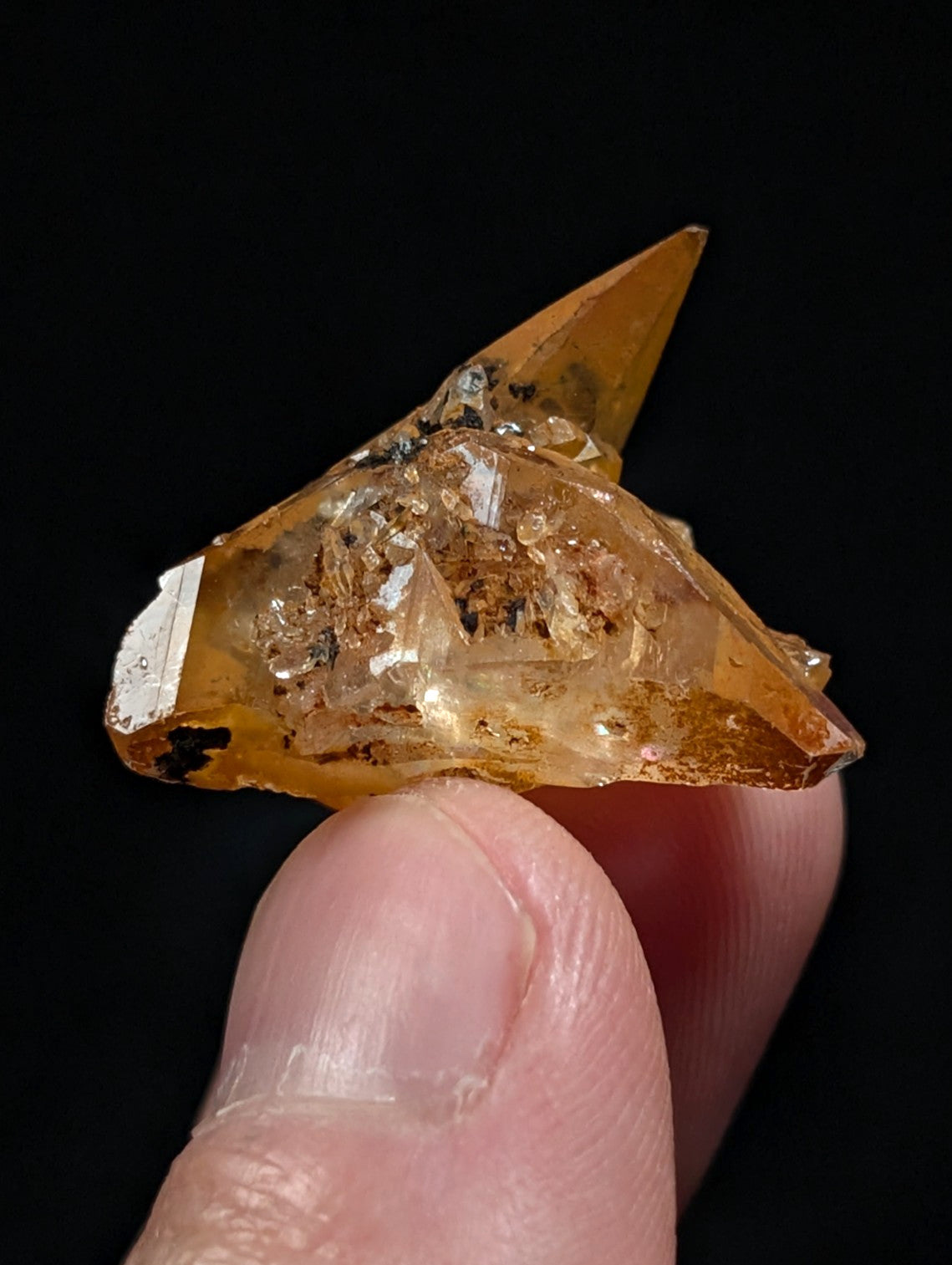 Unique Quartz Crystal Oddity, Double Terminated, Garland County, Arkansas, USA