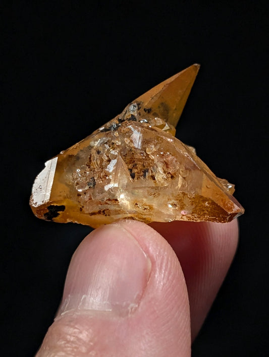 Unique Quartz Crystal Oddity, Double Terminated, Garland County, Arkansas, USA
