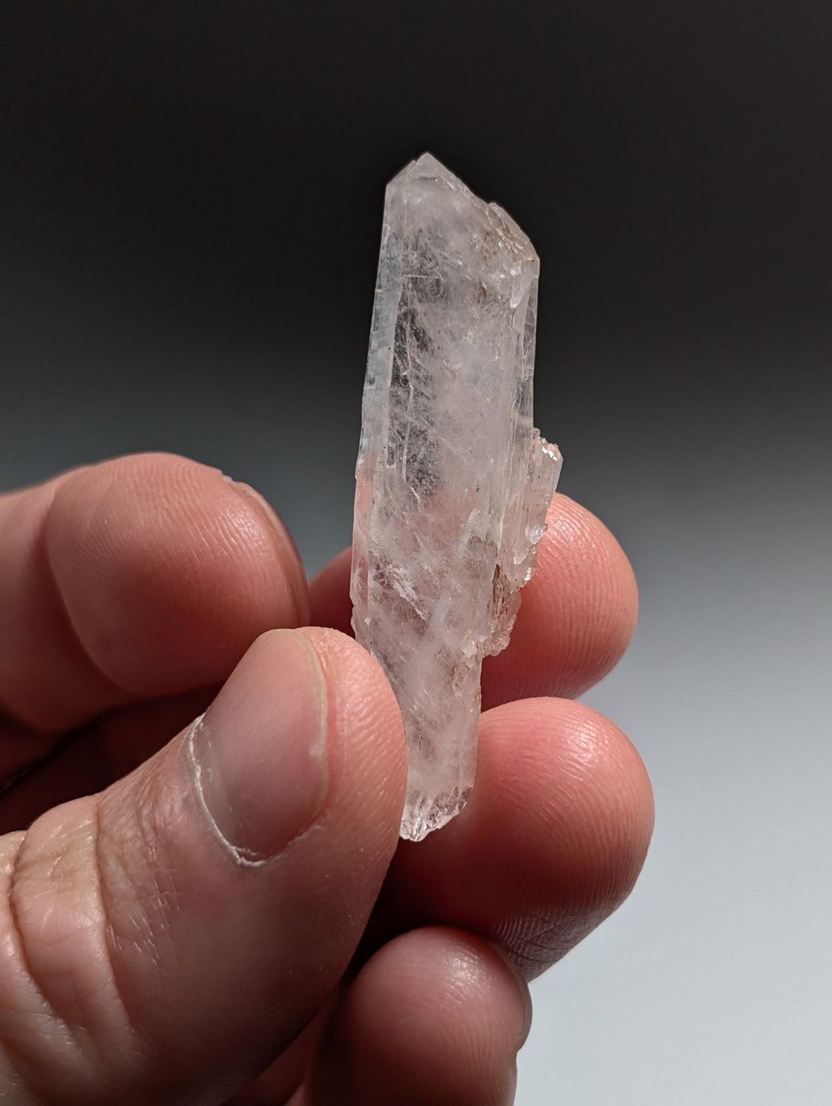 Set of 3 Arkansas Quartz Crystals (Fadens, etc) Montgomery County, Unique & OOAK