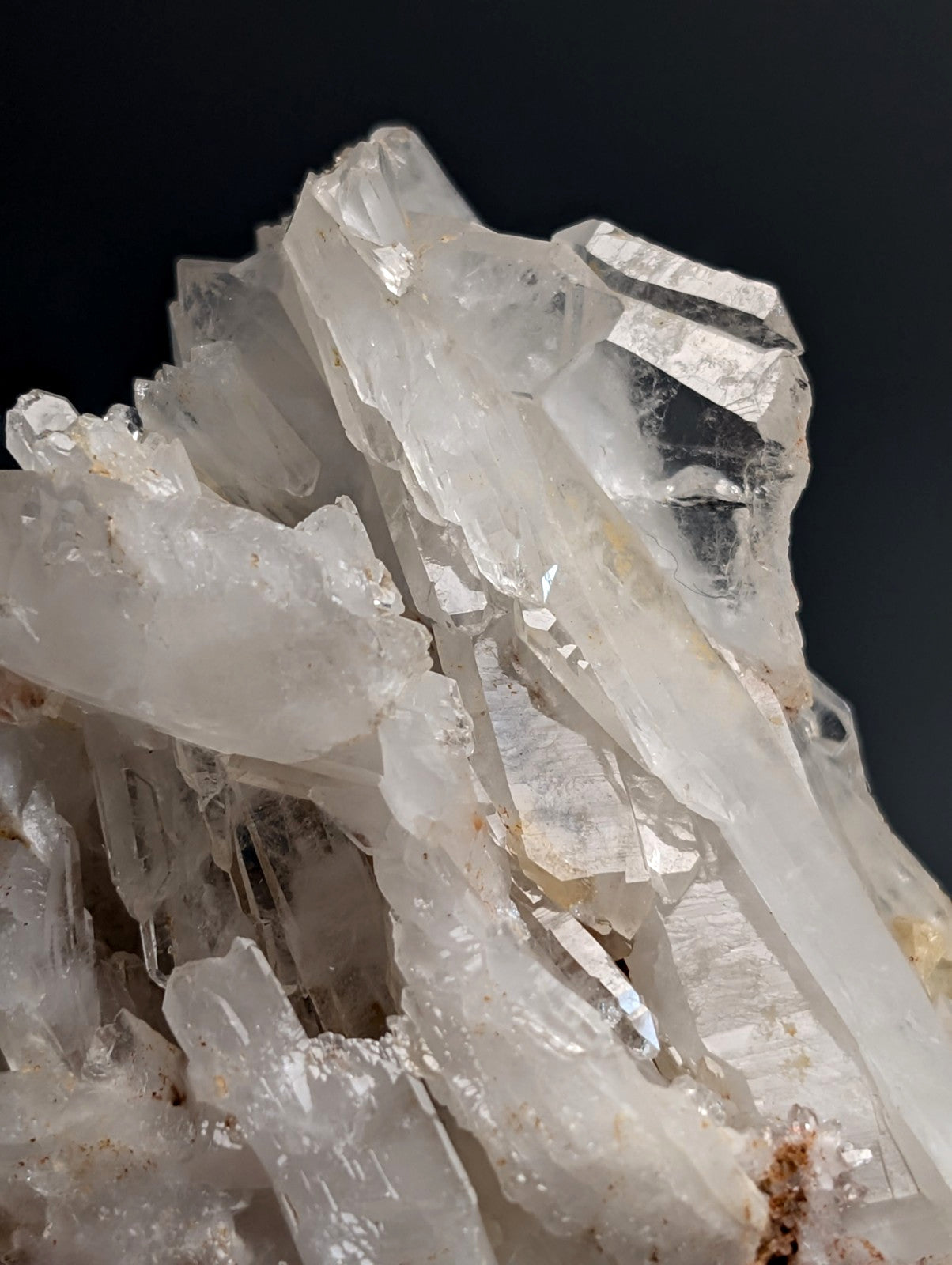 Unique Faden Quartz Crystal Cluster, Montgomery County, Arkansas, USA, A+