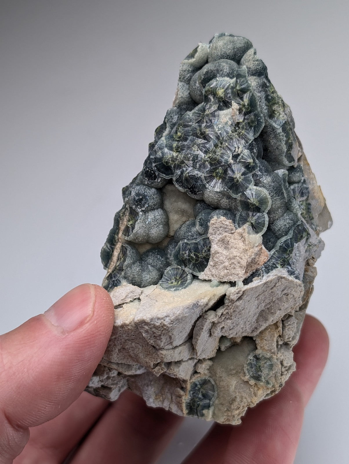 A+++ Blue-Green Wavellite - Old Stock - Delinde Claim - Garland County, Arkansas