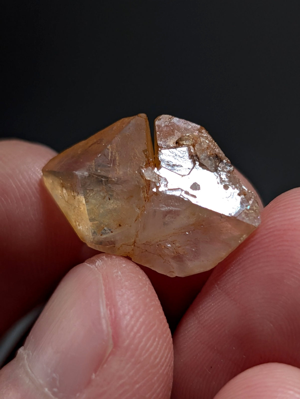 Unique Quartz Crystal Oddity, Double Terminated, Garland County, Arkansas, USA