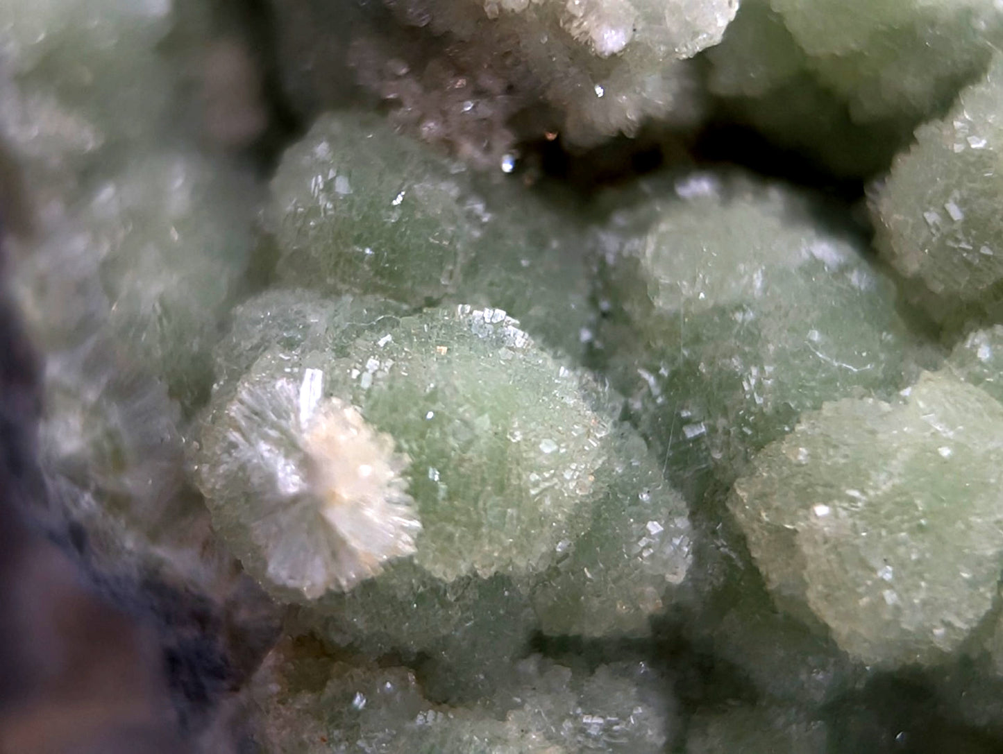 A+ Large FluorWavellite - Intermixed With SiO2- Mauldin Mountain, Arkansas, ooak