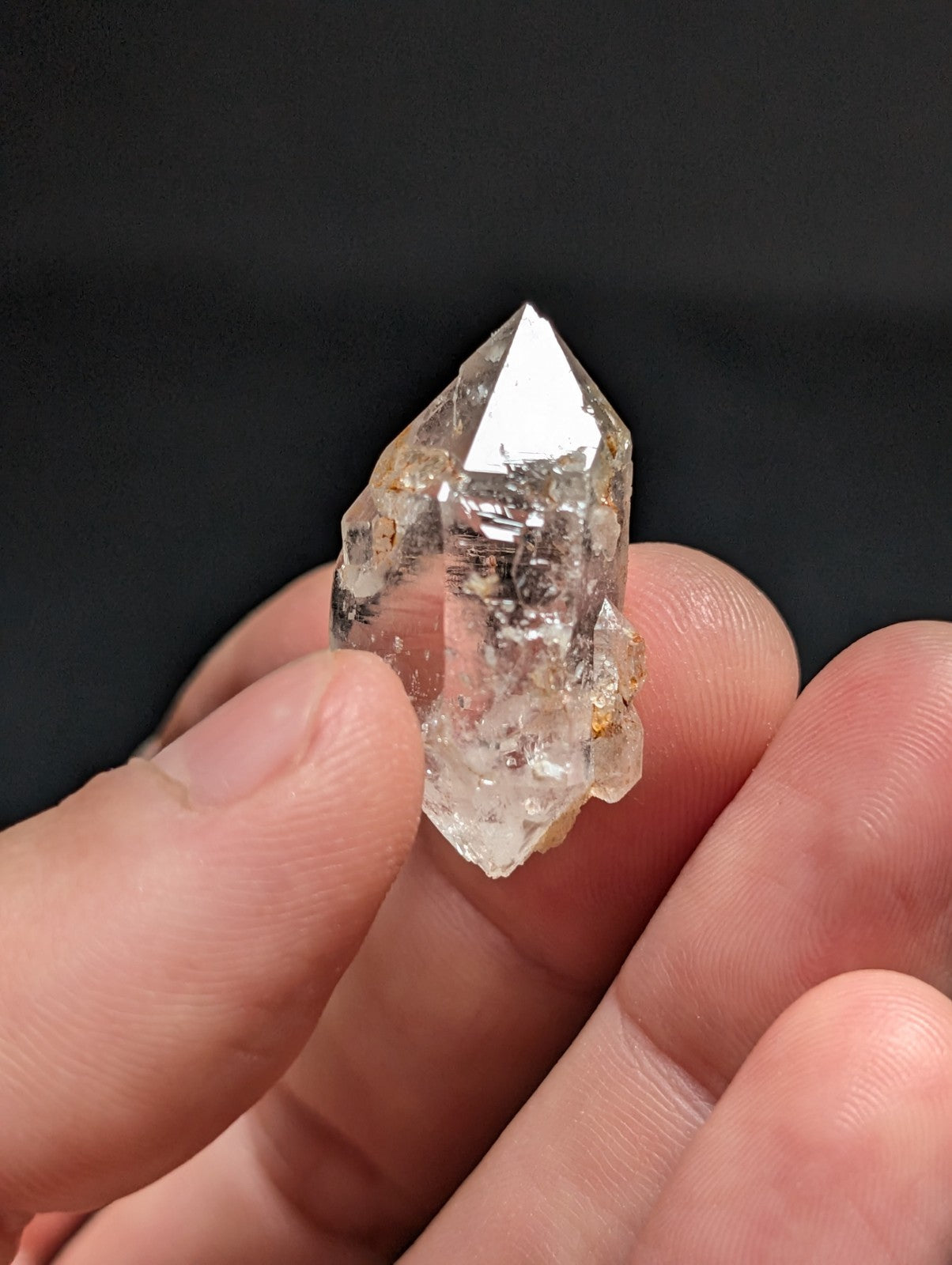 Set of 4 Arkansas Quartz Crystals, Garland County, Unique & OOAK