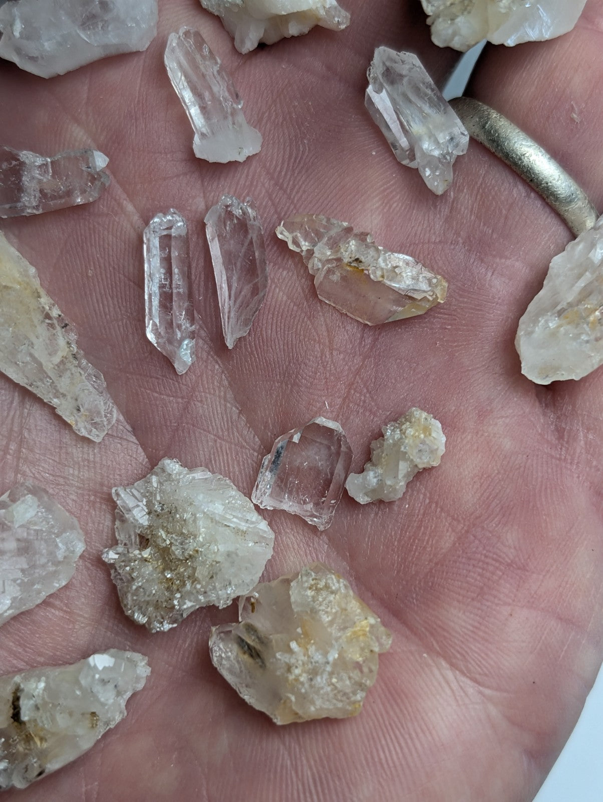Small Solution Quartz + Cookeite, OOAK Set of x21, Saline County, Arkansas