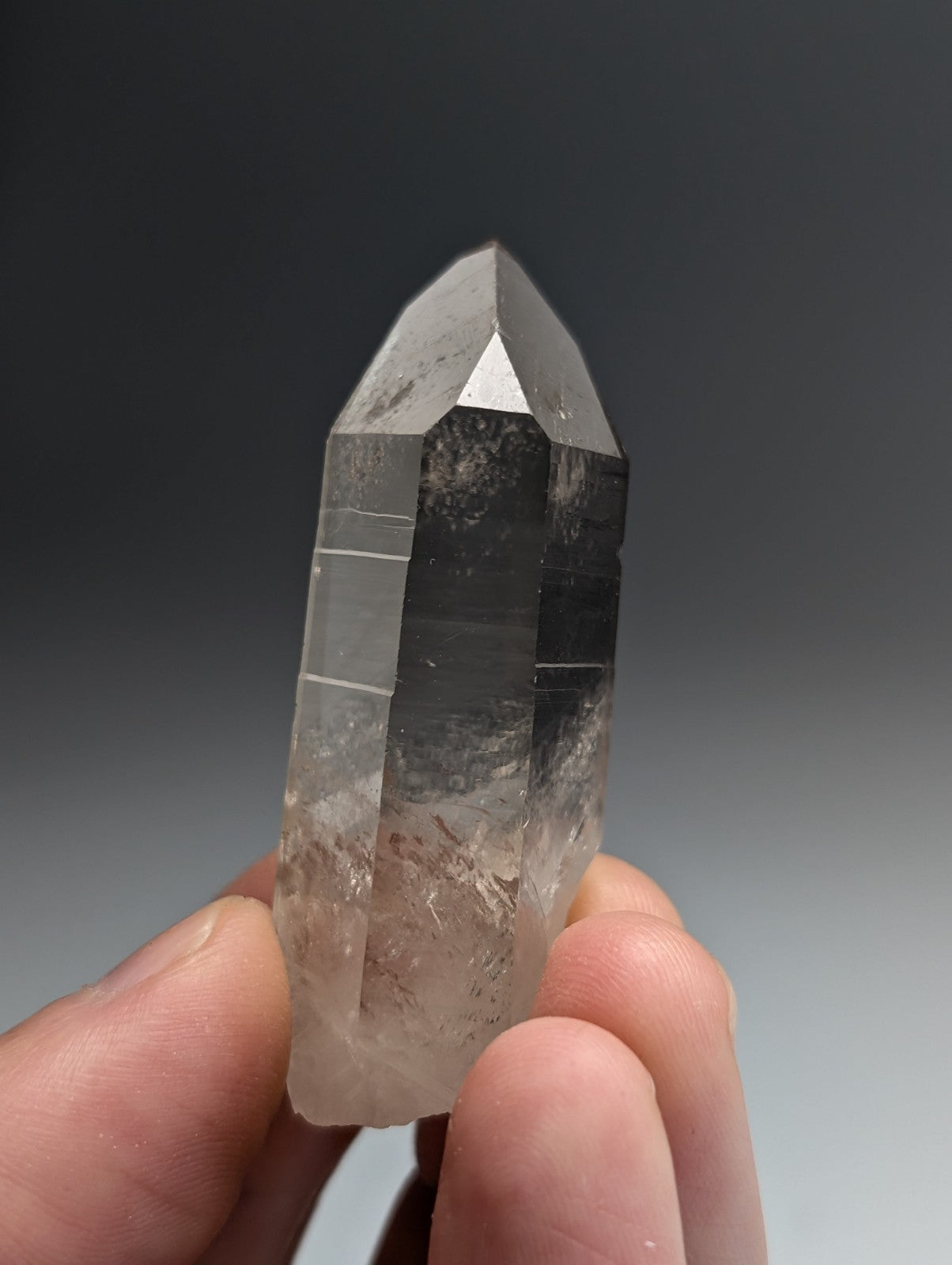 Natural Smoky Quartz Crystal w/ Very unique inclusions, Garland County, Arkansas