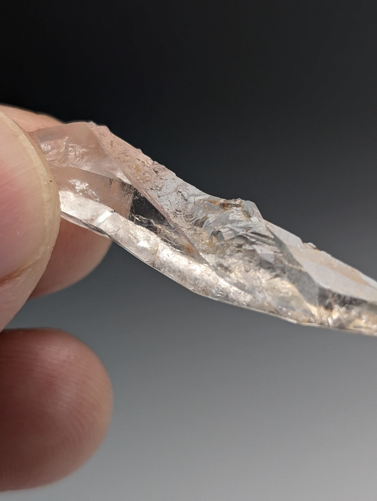 Unique Quartz Crystal Point, Double Terminated, Garland County, Arkansas, USA