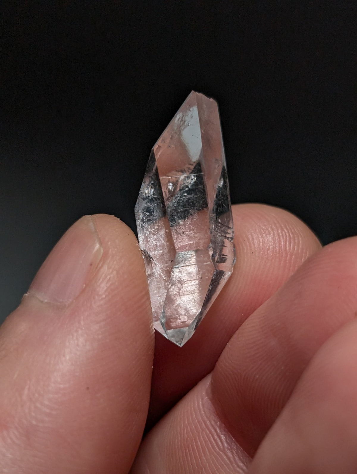 Unique Double Terminated Quartz w/ large face, Garland County, Arkansas, USA